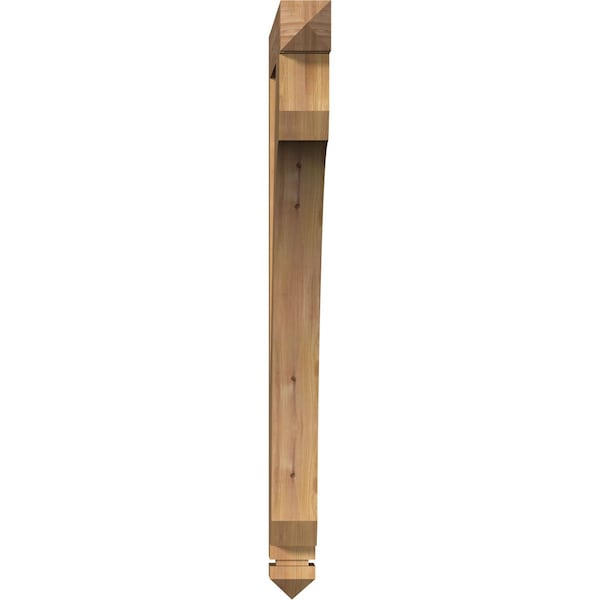 Legacy Arts & Crafts Smooth Bracket, Western Red Cedar, 3 1/2W X 32D X 44H